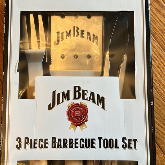 JIM BEAM 3 PIECE BARBECUE TOOL SET - Picture 3 of 7